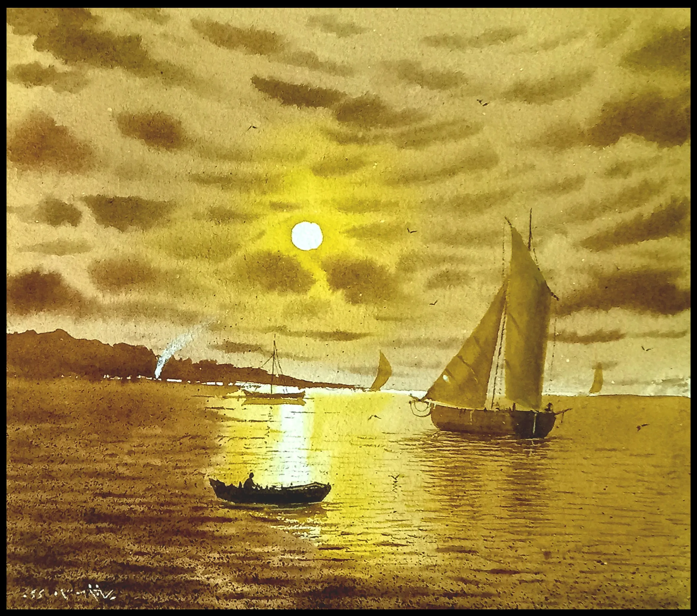 The Evening by the Lake