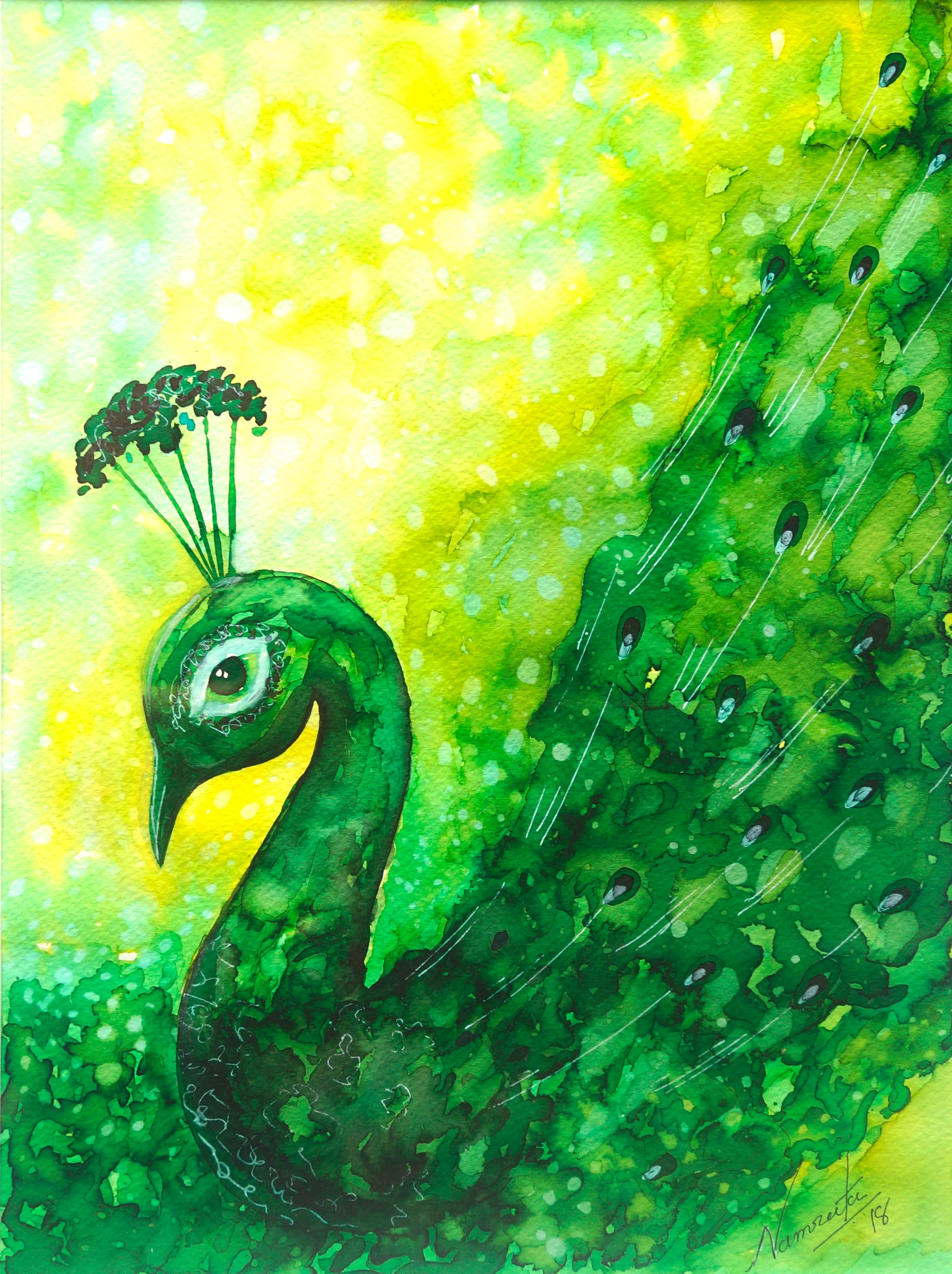 The Emerald Peacock