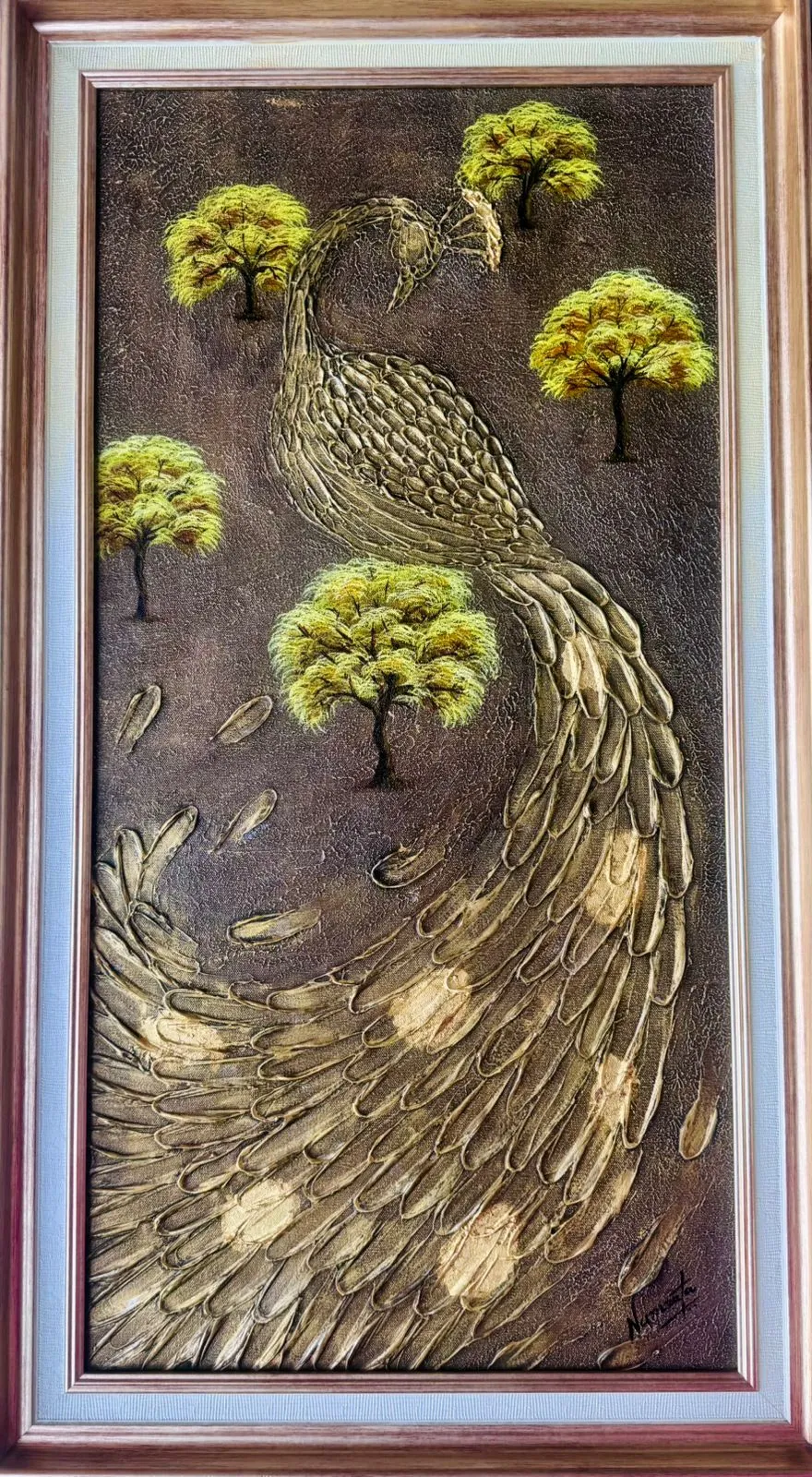 Golden Peacock